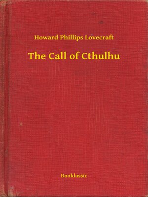 cover image of The Call of Cthulhu